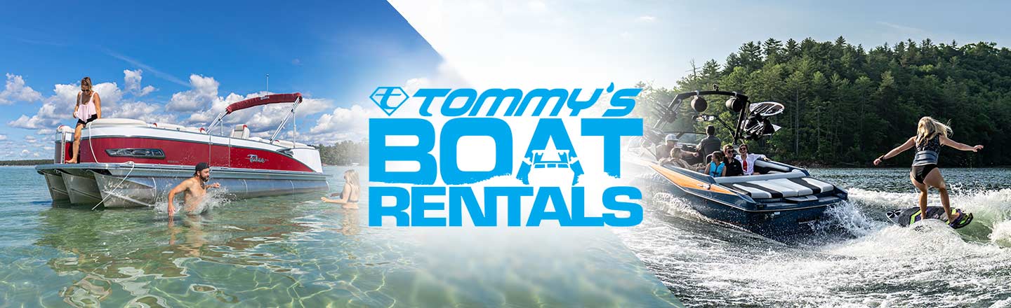 Go to tommysboats.com (rent-a-boat--xrentals subpage)